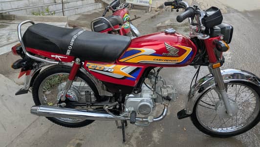 Honda 70cc all ok new condition no any fault biometric available