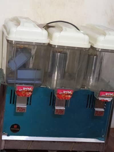 juice Despenser 3 jars