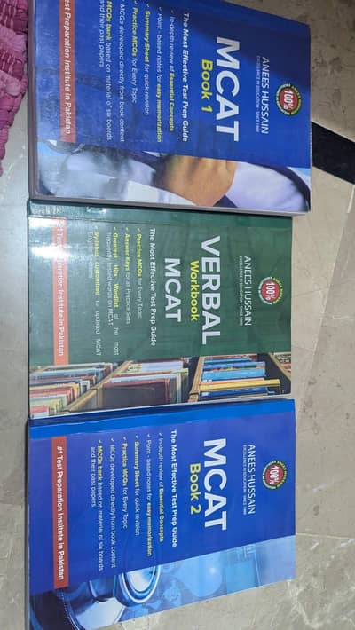 MCAT book (Anees Hussain)