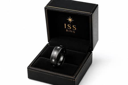 black men's ring stylish design
