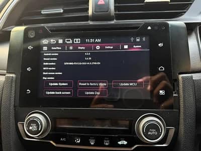 just LCD hai ac controler nhi hai original LCD hai civic x ki