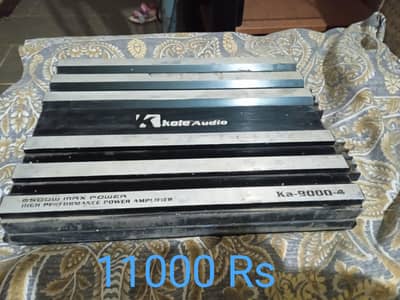 car amplifiers woofer and speakers