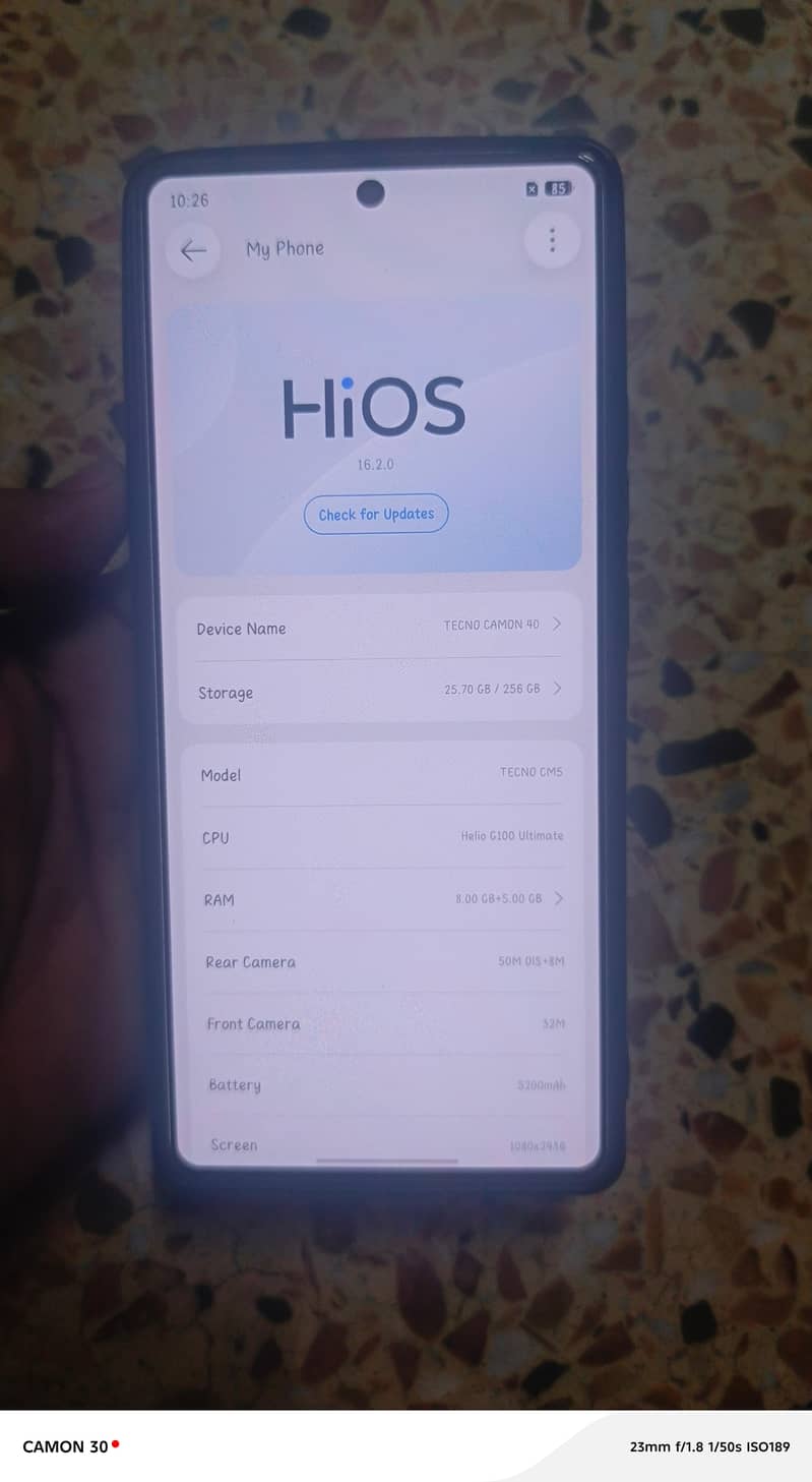 Tecno CAMON 40 6