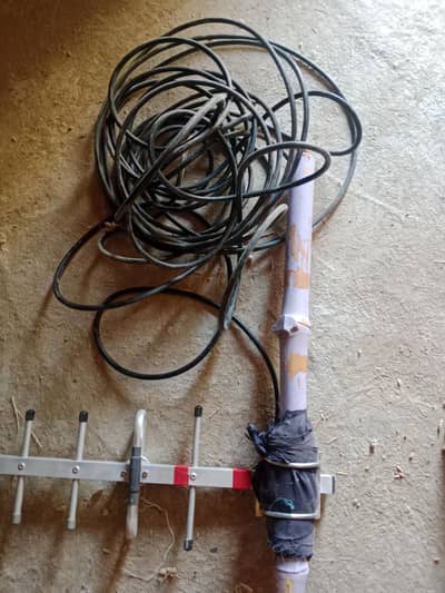 Yagi 4G LTE Antenna with 60 Feet Cable – All SIM Supported