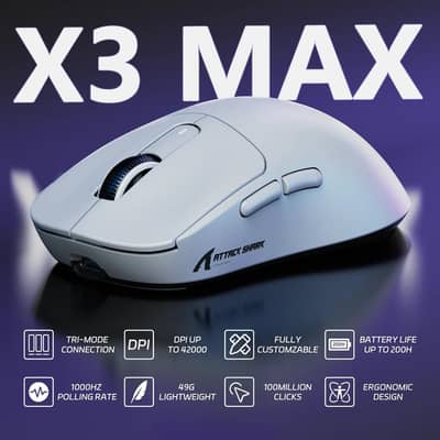 attack shark and vxe atk gaming mouse