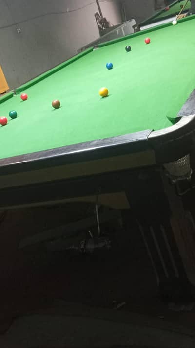 cheena snooker table 6/12