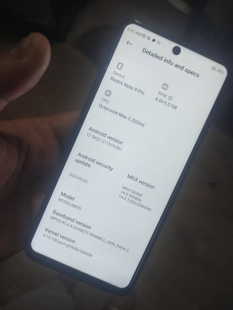 Xiaomi Redmi Note 9 Pro 6