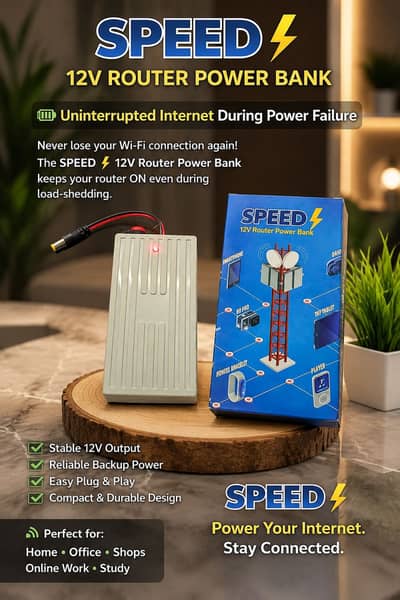 Router Power Bank