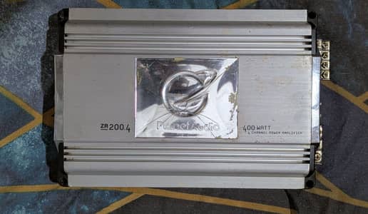 Original USA Planet Audio 4 Channel ZR200.4 Car Amplifiers