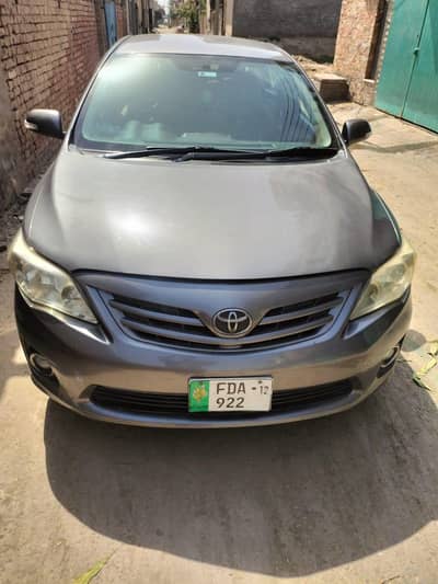 Toyota Corolla XLI 2012
