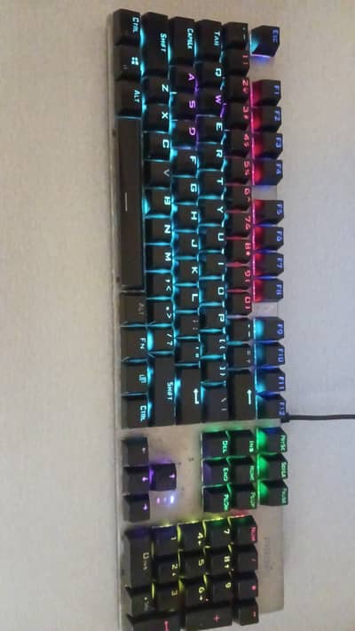 You can change lights with fn key u can do FN numbers and etc.