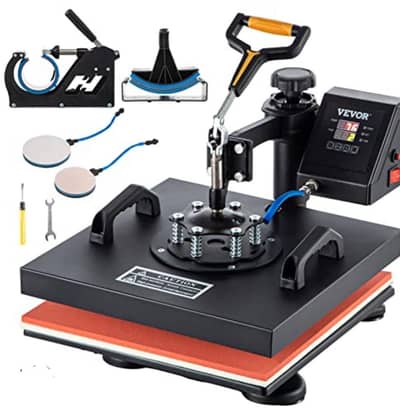 Heat press 5 in 1