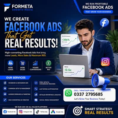 Digital Marketing Facebook Ads Tiktok Ads Google Ads Ai videos Graphic