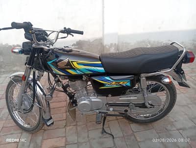 HONDA CG125 26 MODEL BLACK