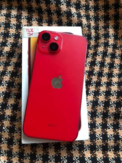 IPhone 14 jv with complete box and charger