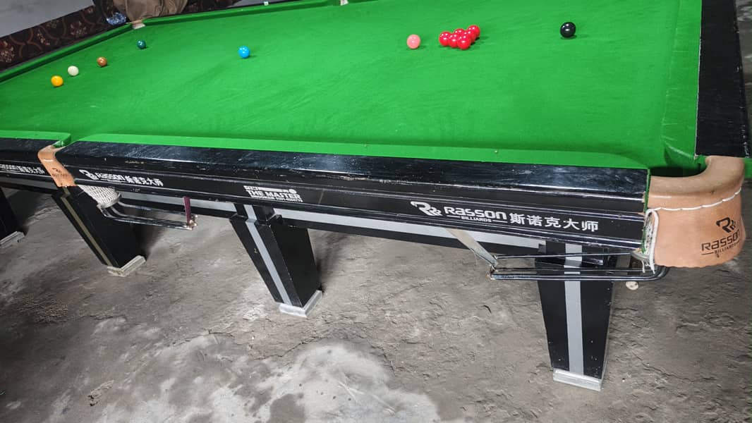 Snooker table 1