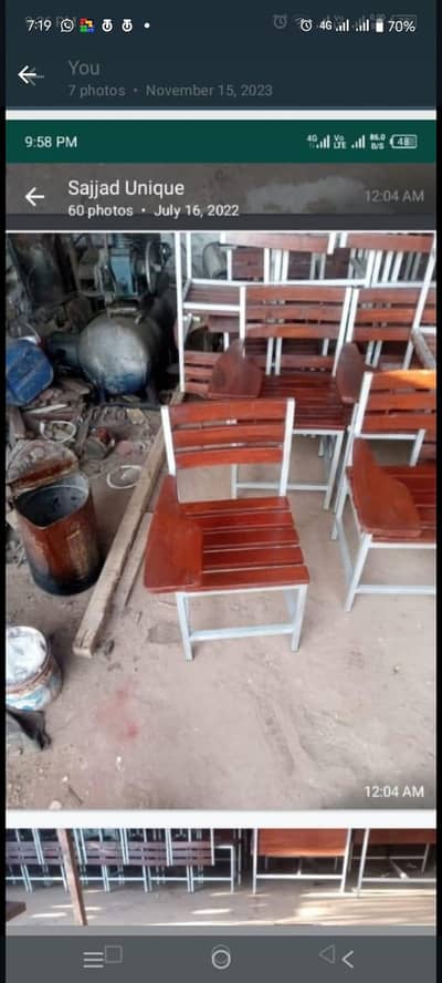 school and college chairs