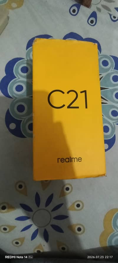 Realme C21 with box
