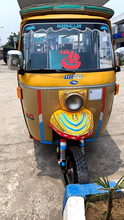 tez raftar rickshaw model 2018 good condition for sale