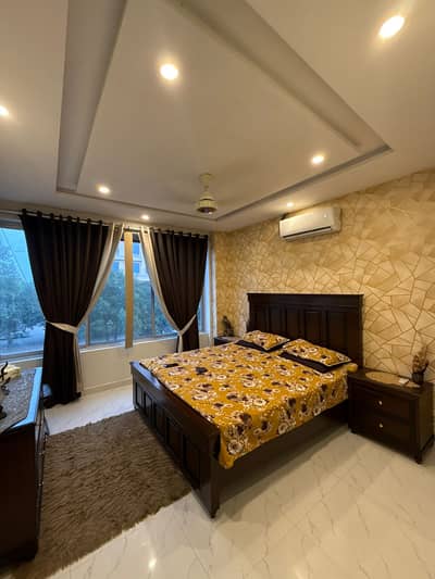One Bed Fully Furnished Apartment For Rent In Iqbal Block Bahria Town Lahore