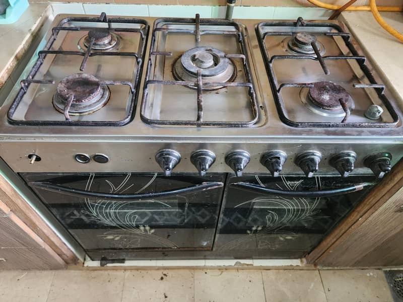 cooking range. 0