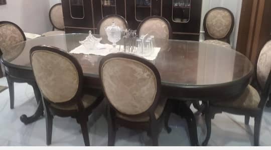 Beautiful wooden dining table for sale