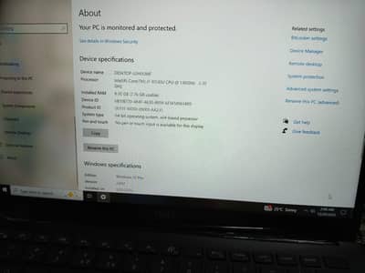 Dell Core i7 10th Gen | 8GB RAM | 256GB SSD | Windows 11