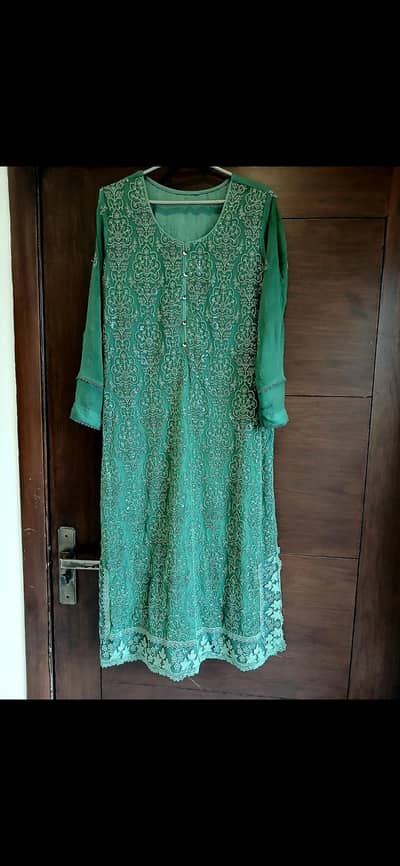 3 piece chiffon dress