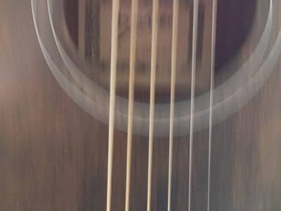 Deviser L-MINI-07, a 36-inch travel acoustic guitar with Bag
