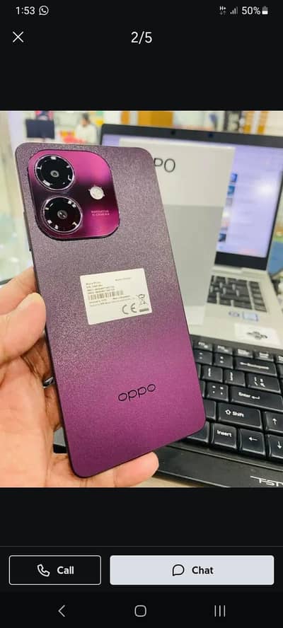 OPPO A3X 4GB 64GB 3days checking warranty with nic copy