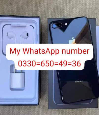 iPhone 8 plus 256 GB 10 by 10 condition no open no repair