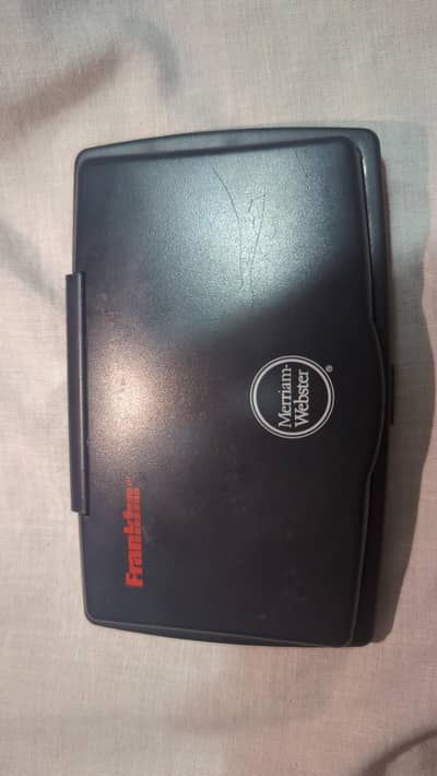 original Franklin Merriam Webster electronic dictionary
