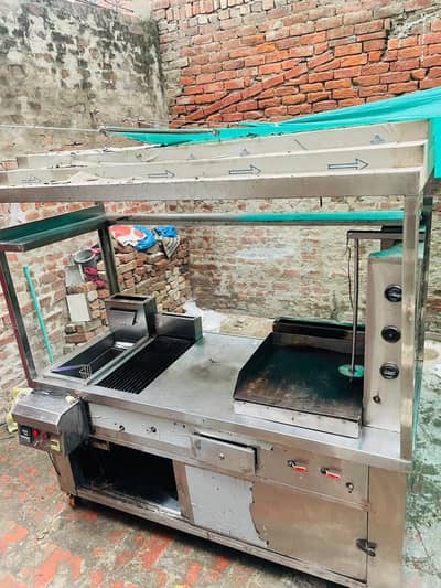 fast food counter