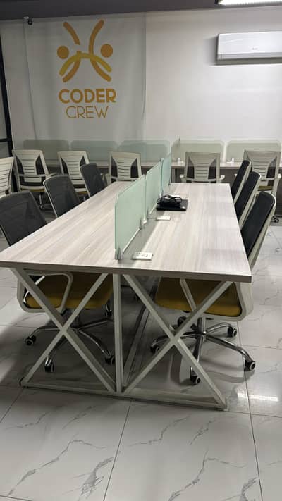 Fully Furnished 1700 Sq Ft Office for Rent in Al Hafeez Executive Tower, Gulberg, Lahore