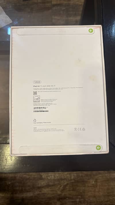 Apple Ipad Air 11 inch M4 Chip Wifi 128 GB Black