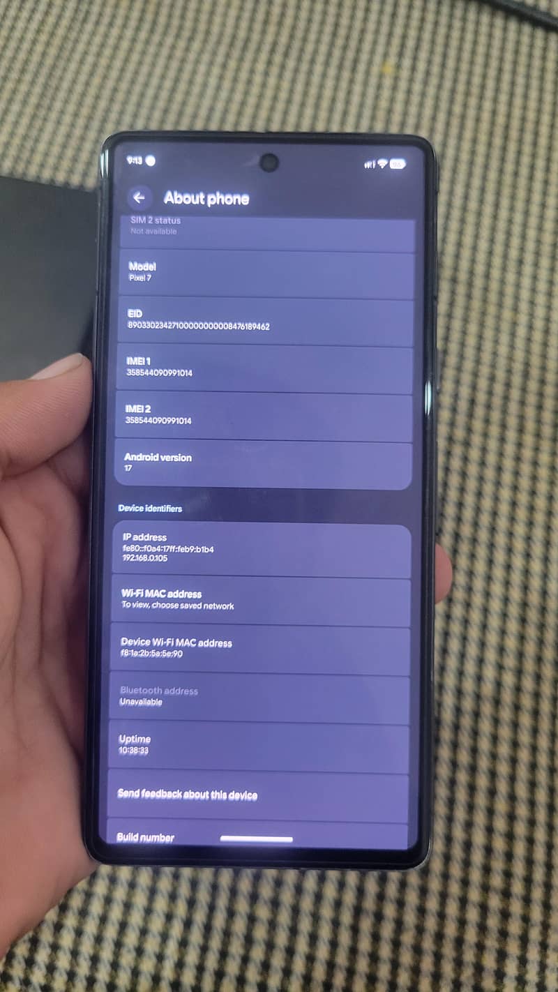 Google Pixel 7 4