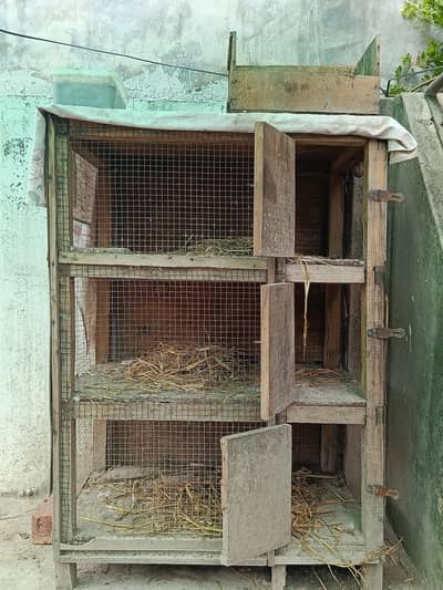 3 portion mazboot lakri ka cage