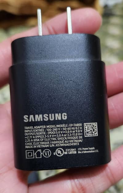 Samsung Original Type C Charger 25 Watt for S25 Ultra