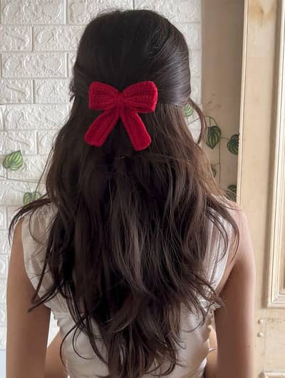 Cute Handmade Crochet Bow 