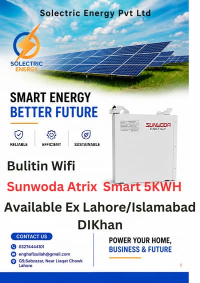 Sunwoda WIfI Model Wall Mounted