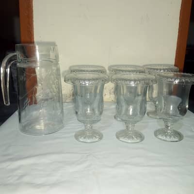 Elegant Glass Set – Premium Quality | Excellent Condition