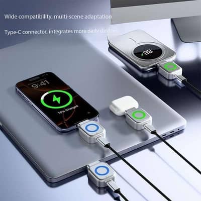 140W AI Smart Fast Charger – Auto Shutoff + Night Safe Charging