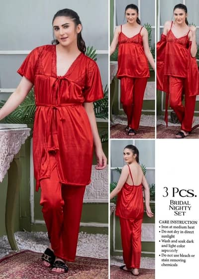 3. Pcs Nighty Set