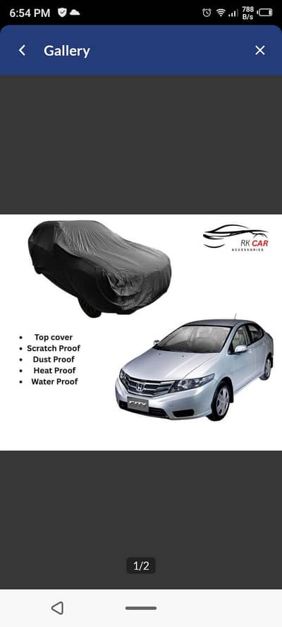 car rain n dust cover 2 ply