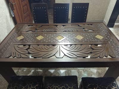 6 Seater Dining Table
