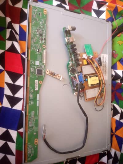 LED TV Card Power Supply Speakers