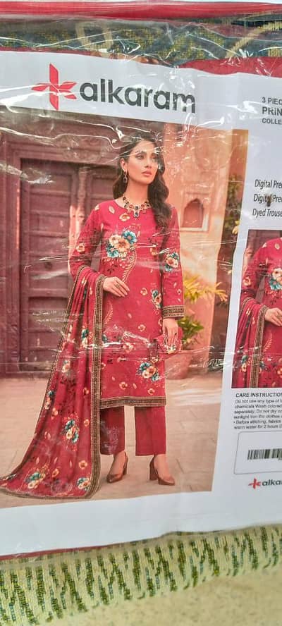 3 Piece Unstitched _ Doriya Lan