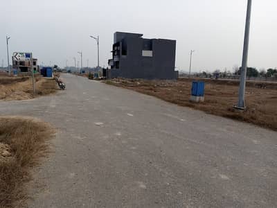 Gated Community In DHA IVY Green Z Sector At Beautiful Location 10 Marla Plot For Sale