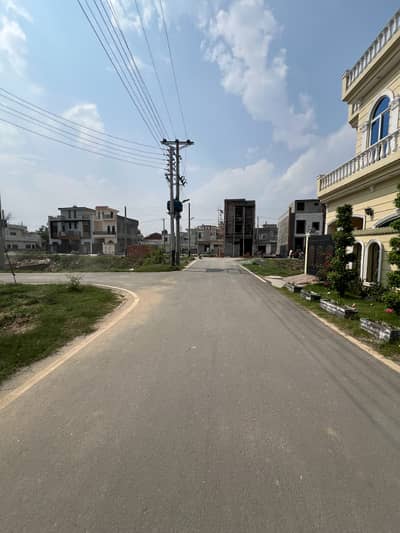 5 Marla Plot For Sale On Ideal Location Of AL Hafeez Garden Phase 2 Main Canal Road Lahore