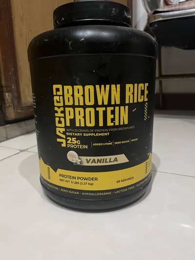 Brown rice protein vanilla